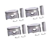 Forgekael Pistoni e Fasce Elastiche 4 Pezzi 23410-2G400 Compatibile con Motore Sonata Optima 2.0L DOHC 11-13