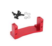Forgekael Porta di base del set di montaggio servo in alluminio con vite compatibile con 1 10 modelli di auto RC per il TT-02 54977 Fit universale(Red)