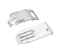 Forgekael Protettore 'armatura del telaio anteriore in acciaio inossidabile da 2 pezzi compatibili con 1 18 modelli di auto RC a 18