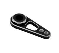 Forgekael Servo a doppio buco in metallo da 25 T Corno braccio compatibile con 1 10 RC Auto Boat Models per il Futaba Savox PowerHd JX SPT del mercato post -vendita(Silver)