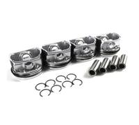 Forgekael Set Pistoni e Anelli 4 Pezzi 77mm 11257566019 compatibili con N14 R55 R56 R57 R58 R59 R60 R61 Countryman 2006-16 Turbo