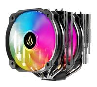 Forgeon Windlord RGB Nero 6 Tubi Doppio Dissipatore di Calore Ventola CPU 2x140mm Nero