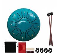Forget Dust Drum: tamburo Chakra Rain da 6 pollici e 8 note, impugnatura ergonomica e suono puro(F)