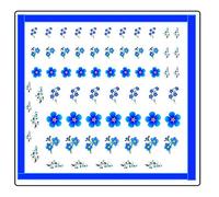 Forget me not Flower Collections (Forget me not Nail Art Decals)