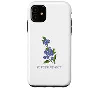 Forget Me Not Wildflower Custodia per iPhone 11