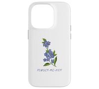 Forget Me Not Wildflower Custodia per iPhone 14 Pro