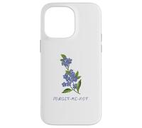 Forget Me Not Wildflower Custodia per iPhone 14 Pro Max