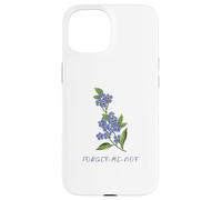 Forget Me Not Wildflower Custodia per iPhone 15