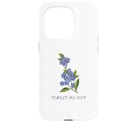 Forget Me Not Wildflower Custodia per iPhone 15 Pro