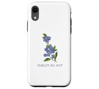 Forget Me Not Wildflower Custodia per iPhone XR