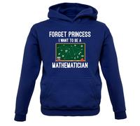 Forget Princess Maths - Felpa Per Bambini - Regalo Divertente Per Matematici