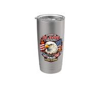 Forgiato di sangue e budella 250 anni America Bald Eagle Bicchiere termico in acciaio inox doppia parete