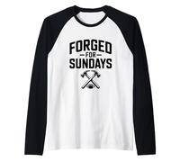Forgiato per la Domenica: Calcio Maglia con Maniche Raglan