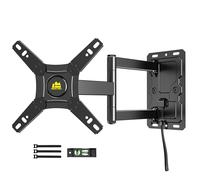 FORGING MOUNT Supporto da parete per TV RV con serratura da orizzontale a verticale per TV e monitor da 13-43 pollici, supporto da parete per monitor TV Full Motion con sgancio rapido per camper