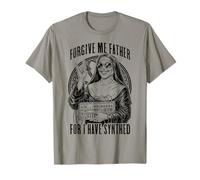 Forgive Me Father for I Have Synthed Funny Sintetizzatore Suora Maglietta