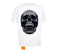 Forgotten Faces Maglietta 'Diamond Skull' blu / grigio / nero / bianco Uomo Forgotten Faces XL blu / grigio / nero / bianco
