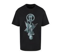 Forgotten Faces Maglietta 'Rueling The World' blu colomba / nero Uomo Forgotten Faces S