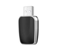 ForGue Adattatore CarPlay Wireless per Peugeot 2008 2013-2025 Convertitore da CarPlay Cablato a Senza Fili Installazione Plug Play Connessione Auto Interno Accessori, Silver Style-A