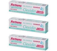 Forhans Clexidin Gel Dentale 3x30 ml Gel