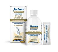 Forhans Collutorio Bicomponente con Lattoferrina Attiva Scudo Naturale Contrasta