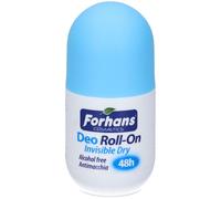 Forhans Cosmetic Roll-On Invisible Dry 50 Ml 4x50 ml Collutorio