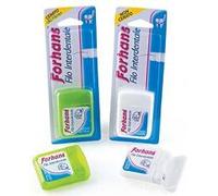 Forhans Filo Interdentale Non Cerato Aromatizzato Menta, 2 Unità