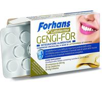 Forhans, Integratore Alimentare Gengi-For, con Lattoferrina e D-Biotina, Azione