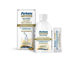 Forhans Lattoferrina - Collutorio Bicomponente Scudo Naturale, 200ml
