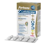 Forhans Immuno++ Integratore con Lattoferrina 200mg, 30 capsule