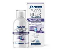 Forhans , Collutorio Microfiller, sistema remineralizzante attivo, riempimento quotidiano dello smalto dei denti, sollievo rapido, 500 ml