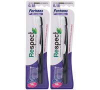 Forhans Respect Spazzolino Ecologico 0,18 Setole Morbide 2x1 St