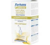 Forhans Collutorio Bicomponente con Lattoferrina Attiva Scudo Naturale, Contrasta Black Stain, Mucositi e Bocca Secca, Ideale per Impianti Dentali, Apparecchi Ortodontici, Effetti Terapie Oncologiche