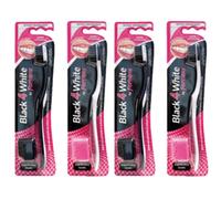 Forhans Spazzolino Black4white 2x1 pz Spazzolino da denti