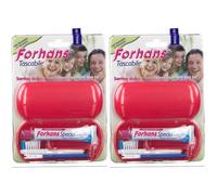 Forhans Tascabile® Set Spazzolino + Dentifricio 2x1 St