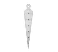 Fori cilindrici Piccoli diametri del foro e apertura della scanalatura calibro conico Feeler Strumento di misurazione del divario 530 millimetri in acciaio inossidabile cuneo Feeler per calibro