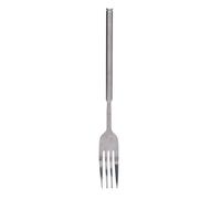 Fork estendibile in acciaio inossidabile manico lungo la forcella telescopica portatile per il dessert per la cena barbecue