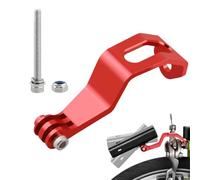 Fork Headlight Bracket, Heavy Duty Adjustable Portable Light Holder, High Strength Wear Resistant Mount, Secure Statable Design, For Outdoor Cycling and Traveling