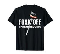 Fork off I'm Barbecuing! Uno Scherzo Barbecue per papà BBQ Maglietta