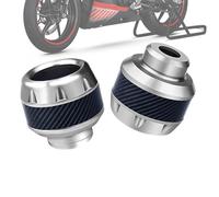 Fork Slider, forcella Frame Sliders - 2 x Forcelle anteriori per ruota anti-crash Pad | Tappi di protezione per moto per la maggior parte dei motorini