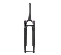 Fork Sospensione Anteriore Bike, Forcella Anteriore 'Aria da 100 Mm Viaggio Adatto alle Bici da Strada (Rosso)