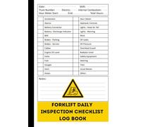 Forklift Daily Inspection Checklist: A Safety & Maintenance Forklift Checklist is essential for workplace safety and inspection, especially in ... hydraulics ensure operational efficiency.