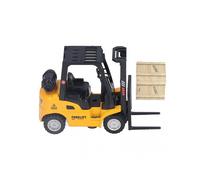 Forklift Toy Construction Vehicle Model for Kids 3 Years and Up, Realistic Engineering Playset Durable and Safe Preschool Gift