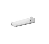 FORLIGHT Aplique LED Bagno IP44 - Luce Bianca Calda 3000K, Design Moderno Cromo, Ideale per Specchi e Pareti, Modello Lungo 7.7, Illuminazione Efficiente ed Elegante