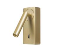 Forlight Applique a LED Colo, colore oro, alluminio, altezza 14 cm DE-0116-ORO