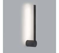 Forlight Applique LED per il bagno Passeggio Nova, 40 cm, nero DE-0241-NEG