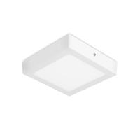 FORLIGHT Plafoniera Ip23 Easy Square Surface 170Mm Led 10W 4000K Bianco 961Lm
