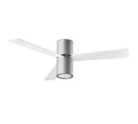 FORLIGHT Ventilatore IP20 Formentera E27 23W Grigio Bianco