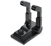 FORLIM Asciuga scarpe, scaldapiedi elettrici, asciuga guanti e scaldastivali, supporto regolabile a 180°, connettori a secco telescopici, timer intelligente (nero)