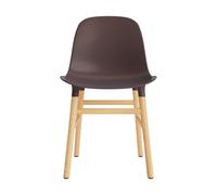 Form Sedia da Tavolo da Pranzo Marrone/ Quercia