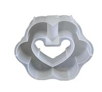 Forma A Forma Cuore Stampo Silicone Vasi Idroponici Stampi Stampi In Silicone Multifunzionale Adatti Per Decori Per La Casa E Dono Dono Decori Vasi Vaso